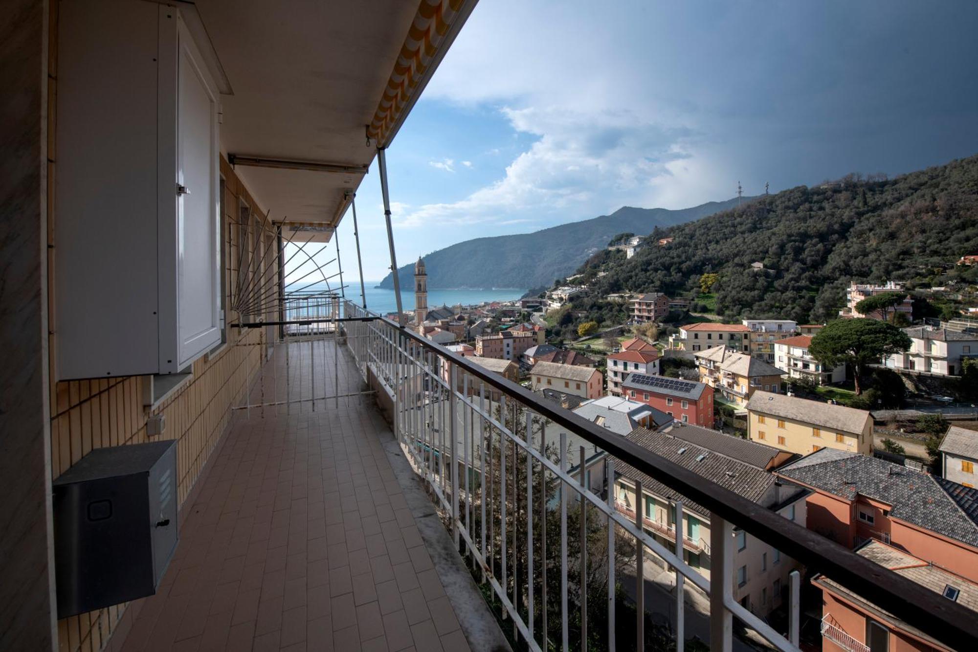 239 - Casa Del Sole Vista Mare Moneglia - 5Minuti A Piedi Dal Mare - Parcheggio Privato Apartment Exterior photo